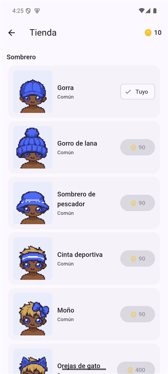 Tienda con vista previa